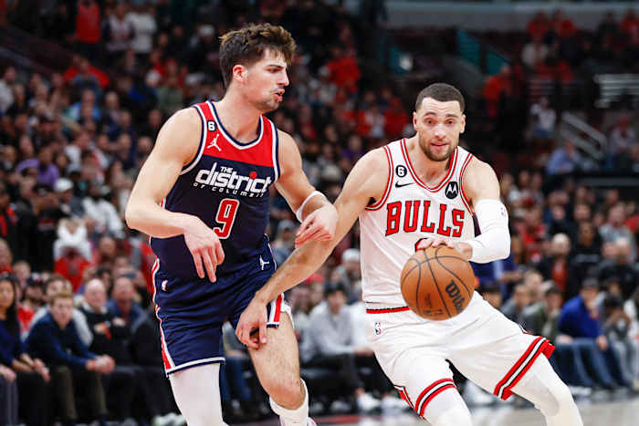 The Wizards will have their hands full with Bulls G Zach Lavine - USA Today